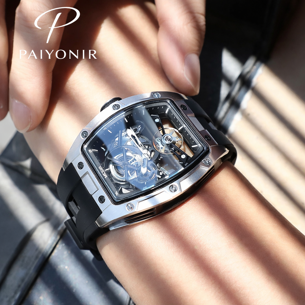 Apex Tonneau Automatic Mechanical Watch (MEGIR Movement)
